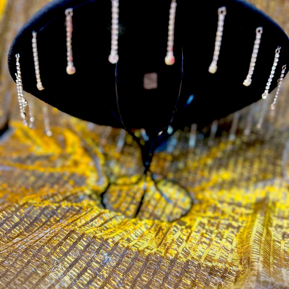 Black Diamond Drip Cowboy Hat